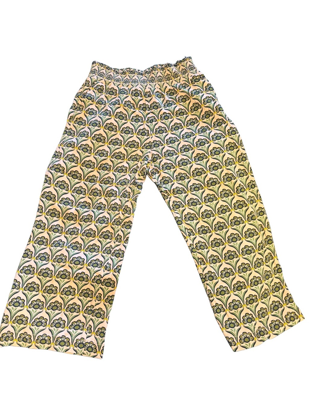 Women’s Maeve by Anthropologie Saria Smocked wide leg pants- size XL